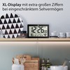 ADE Digital Radio-Controlled Clock with Large XL Display Calendar with