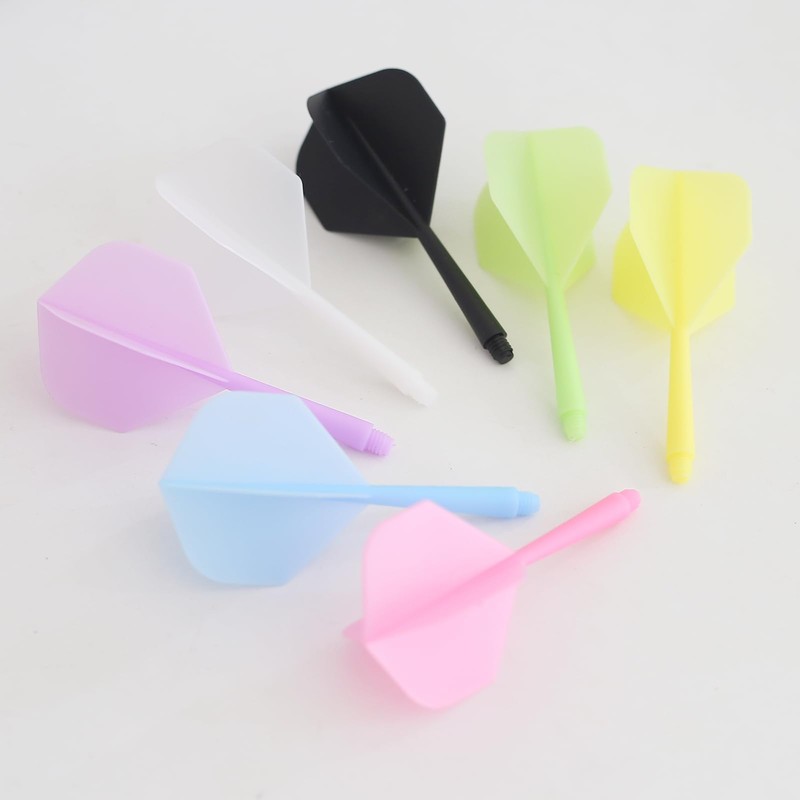 HERZONE Dart shafts and flights made of one piece darts