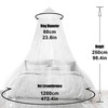 VZATT Mosquito Net Bed, Mosquito Net Suitable for Large Single