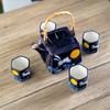 Urban Tokyo Japanese Style Cube Shape 20oz Porcelain Tea Set