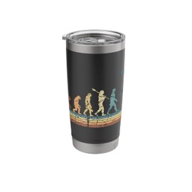 Basketball Sports Evolution for BBall Lovers Dunk Stainless Steel Insulated Tumbler