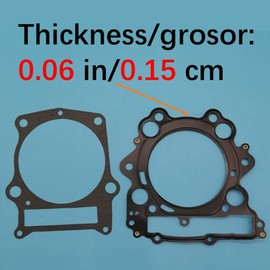 Tuzliufi Head Top End Base Tensioner Gasket Rebuild Set Kit Compatible with HiSUN 700 CC UTV 12250-007-000 15101-F39-000 305700005 New Z440