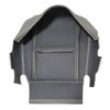NLQR Front Driver Seat Perforated Replacement Seat Cover Charcoal Gray