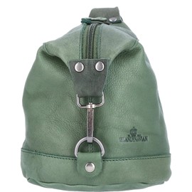 The Skandinavian Brand Mini Leather Backpack Assorted Colours 40 Green, Green, Backpack
