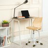 FurnitureR Folding Desk, 31.5 Inches Foldable Simple Laptop Table, Space