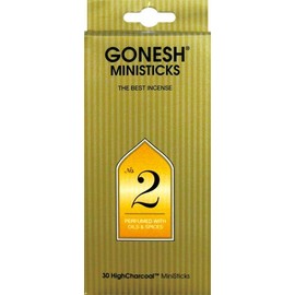 GONESH Mini Sticks, NO.2, 30 Sticks x 2 Pieces