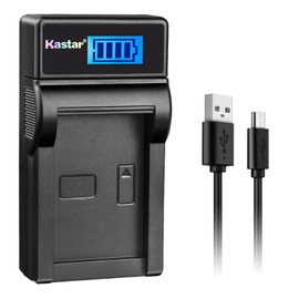 Kastar LCD USB Charger Replacement for Panasonic DMW-BLH7 DMW-BLH7E DMW-BLH7PP Work with Panasonic Lumix DMC-GM1 DMC-GM1K DMC-GM5 DMC-GF7 Cameras
