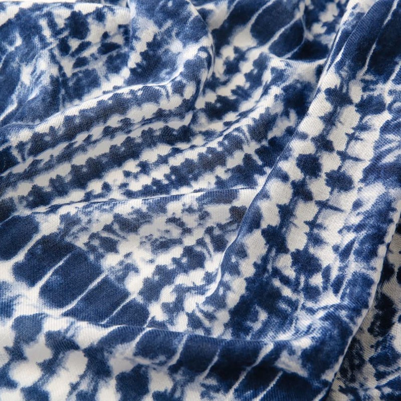 FASELE Scarf, Large, Soft, Soft, Fluffy, Cotton, Linen, Plain, Gentle,