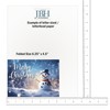 JBH Creations Winter Snowman Christmas Card - Pack of 24