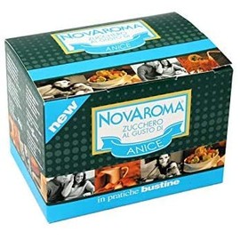 Novaroma Flavoured Sugar CASA Anice (Sambuca) 50 sachets per Box
