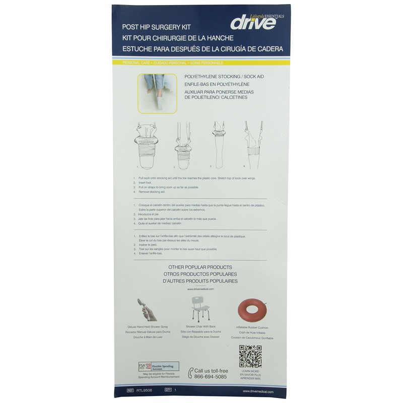 Drive Medical Lifestyle Hip Kit