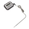 Kichen Timer Thermometer Stainless Steel Probe Digital Cooking Meat Thermometer