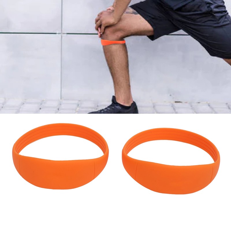 2PCS Patella Knee Support Strap Silicone Patella Tendon Stabilizer Band