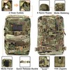 Tactical Mini Molle Hydration Pack,Molle Hydration Carrier with US Flag