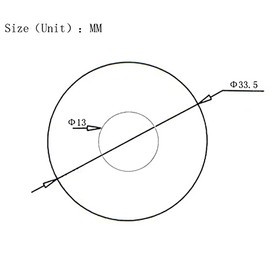 Guitar Anatomy - Les Paul Switch Plate - Rhythm Treble Pickup Selector Ring - Black