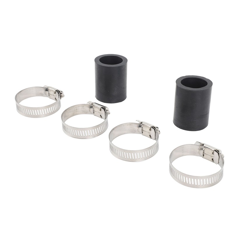 2Pcs 1in High Temp Pipe Clamps Connector Sturdy Exhaust Pipe