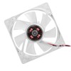 80mm Silent LED PC Cooling Fan 12V 4Pin 2500 RPM