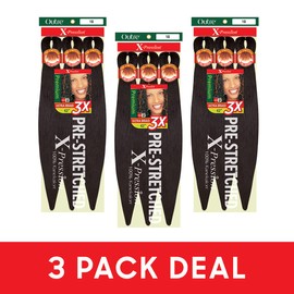 [3 PACK DEAL] Outre X-PRESSION Ultra Braid Pre-streteched Braid 42" 3X (3 Packs, 350)