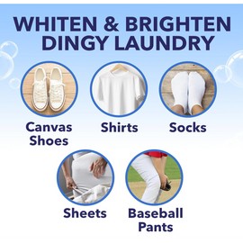 OxiClean White Revive Laundry Whitener and Stain Remover Power Paks, 24 Count