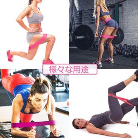 Fennycare-jp Training Tubes Exercise Bands Set of 5 with Storage Bag and Full Body Pro Guide, Home Fitness, Stretching, Weight Training, Yoga