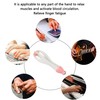 SinLoon 2-in-1 Finger Massager Hand Handheld Steel Ball Run Blood