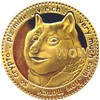 Fa. Wessel Dogecoin Collectible Coin Coin Crypto Crypto Gold Plated