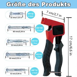 Mounting Pliers for Cavity Dowels Set, Cavity Dowels Metal, Cavity Dowel Pliers, with 30 Pieces M4, M5, M6 Cavity Metal Dowels with Screws, for Attaching Home Decorations