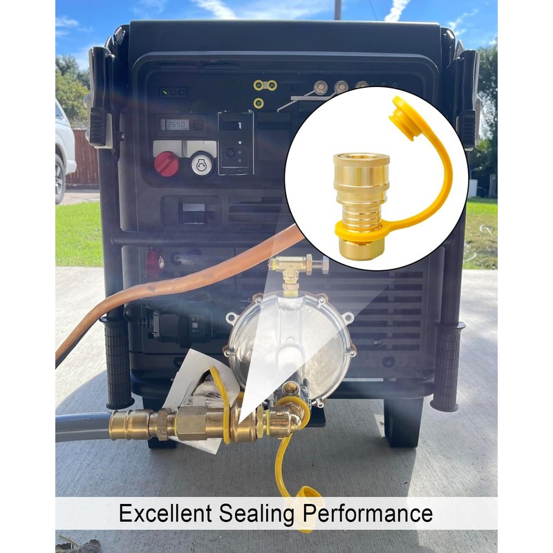 3/4 Inch NPT Quick Connect Disconnect Kit for Dual Fuel