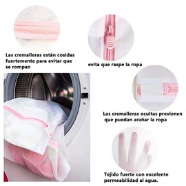 YL TRD 8-Pack Bolsas de Lavandería, bolsas de malla de lavandería para delicados, Bolsa de almacenamiento para viajes, Lavado De Ropa Bolsas, Blusa, Sujetador, Calcetería, Ropa interior, Calcetines