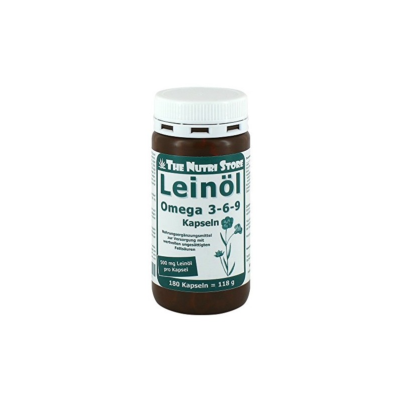 Omega 3-6-9 500 mg Organic Capsules