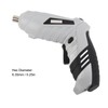 Electric Screwdriver Rechargeable Cordless with 2pcs Bit Tool Set Kit