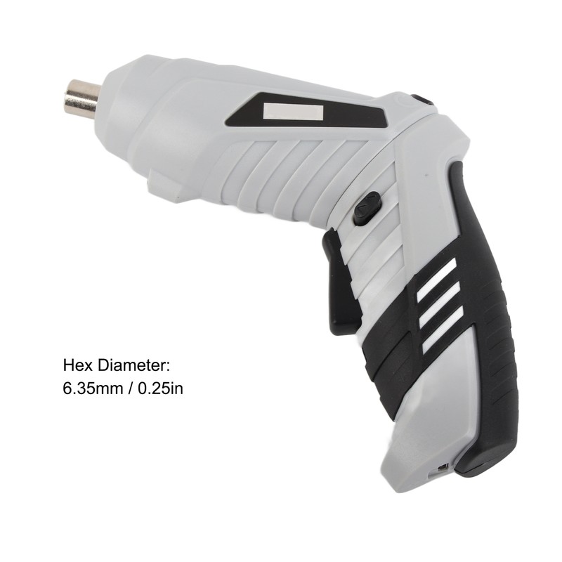 Electric Screwdriver Rechargeable Cordless with 2pcs Bit Tool Set Kit