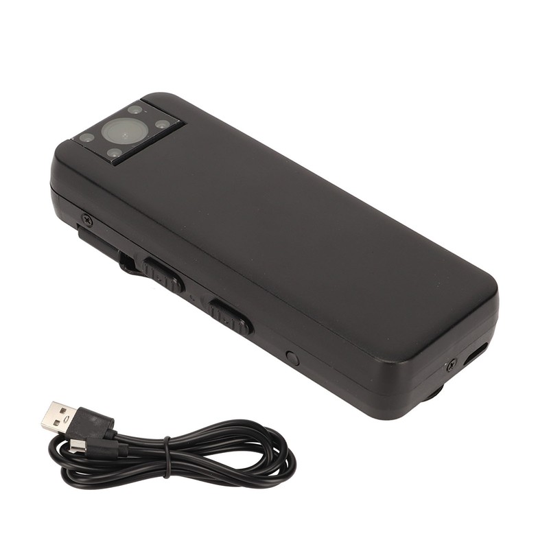 Mini Body Camera HD 1080P Night Vision Wearable Back Clip