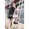 kwb Hammerhalter (aus Leder, mit beweglichem Bügel aus Metall, am