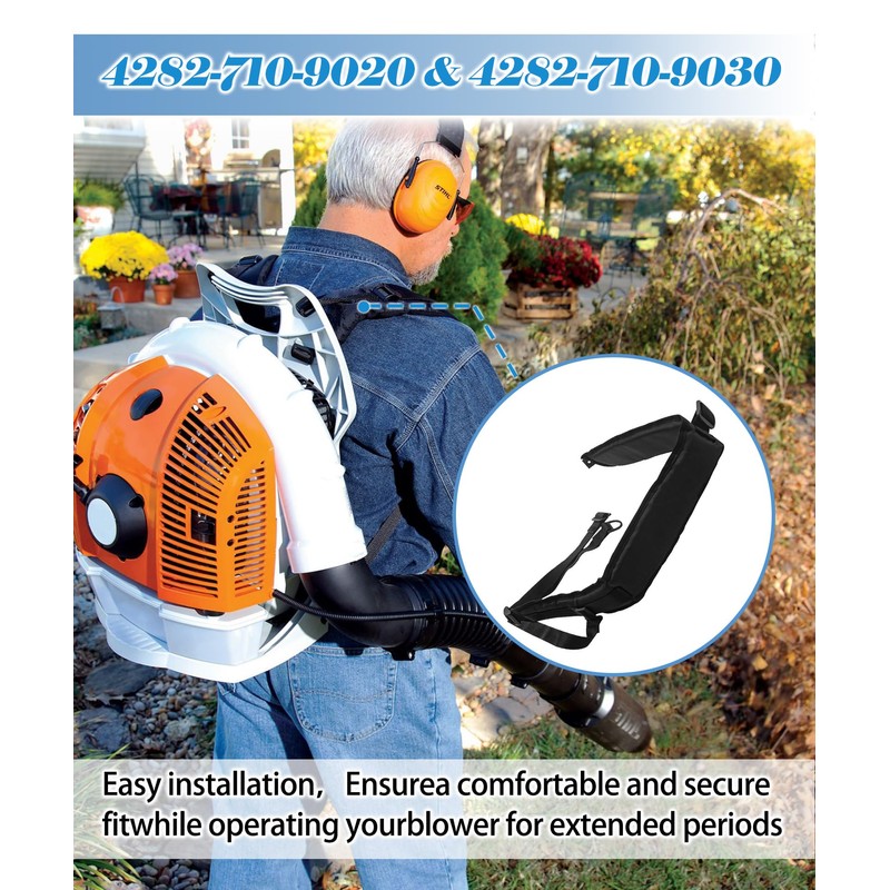 Backpack Blower Shoulder Straps Compatible with STIHL BR600 BR700 BR550