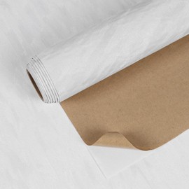 VEELIKE Self Adhesive White Felt Drawer Liners Textured Velvet Lining Fabric for Dresser Drawers Jewelry 15.7''x118'' Velvet Wallpaper Peel and Stick Flocking Contact Paper for Cabinets Shelf Liners