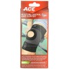 ACE Brand Moisture Control Knee Support, Medium, Black/Gray, 1/Pack