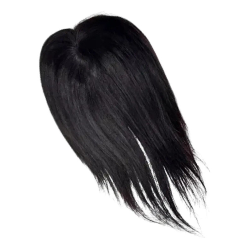 Extensión Toupe Peluquín Postizo Cabello Natural Humano 10in