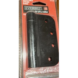Everbilt Lot of 3, EVERBILT 4” with 5/8” Radius ORB Adjustable Spring Hinge 275 269