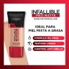 Base de maquillaje líquida L'Oréal Paris Infallible Pro-Matte 24 hrs