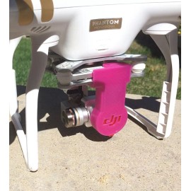 DJI Phantom 3 Natural to RED Gimbal Lock UV Color Changing
