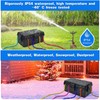 Hrensaw Medium Outdoor Electrical Box(10.6x5.5x4.5inch),IP54 Waterproof Extension Cord Cover w/6