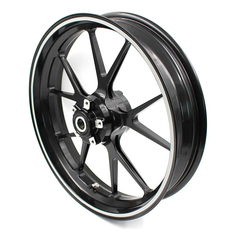 Wheel Rim Sticker Stripes, Width 7 mm, Matt/Gloss Carbon with