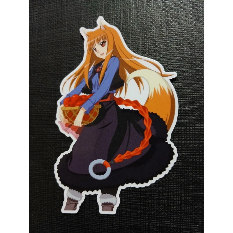 Holo Spice and Wolf Glossy Sticker Anime Waterproof!