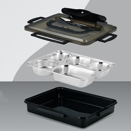 AIYoo Leak-Resistant Bento Lunch Box For Adults Reusable Food Containers