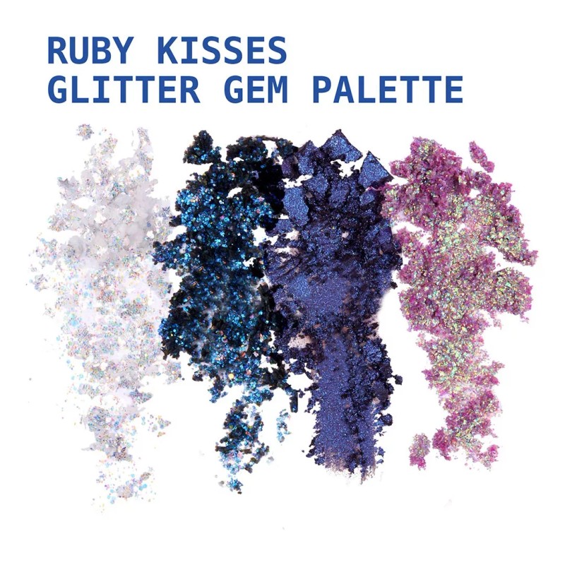 Ruby Kisses Paleta De Sobras Ruby Kisses Aquarius Glitter Gem