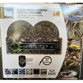 Dual Outdoor Digital Media Receiver/6.5” Speakers MCP265C