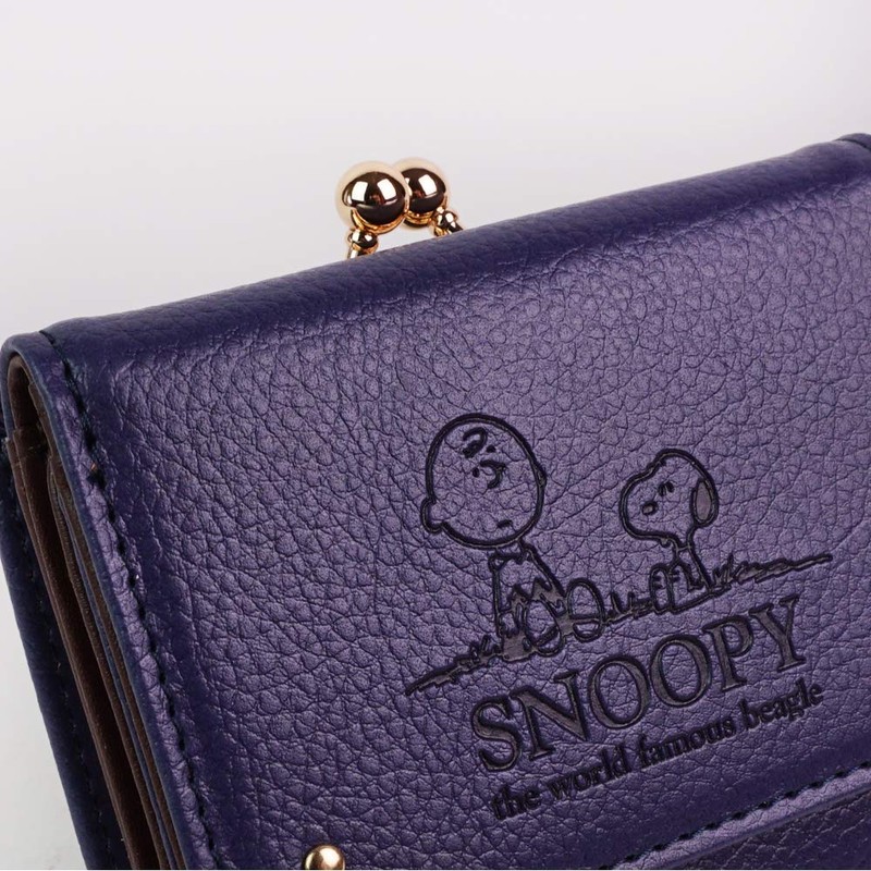 Snoopy Charlie Brown Wallet, Trifold Wallet, For Adults, Women's, Cute,