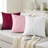 decorUhome Set of 2 FurCushion Covers 30 x 50 cm