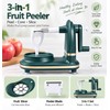 3-in-1 Hand Crank Fruit & Vegetable Peeler for Kitchen Prep
